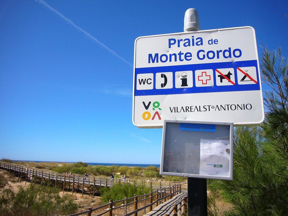 Apartamento Praia De Monte Gordo Buitenkant foto